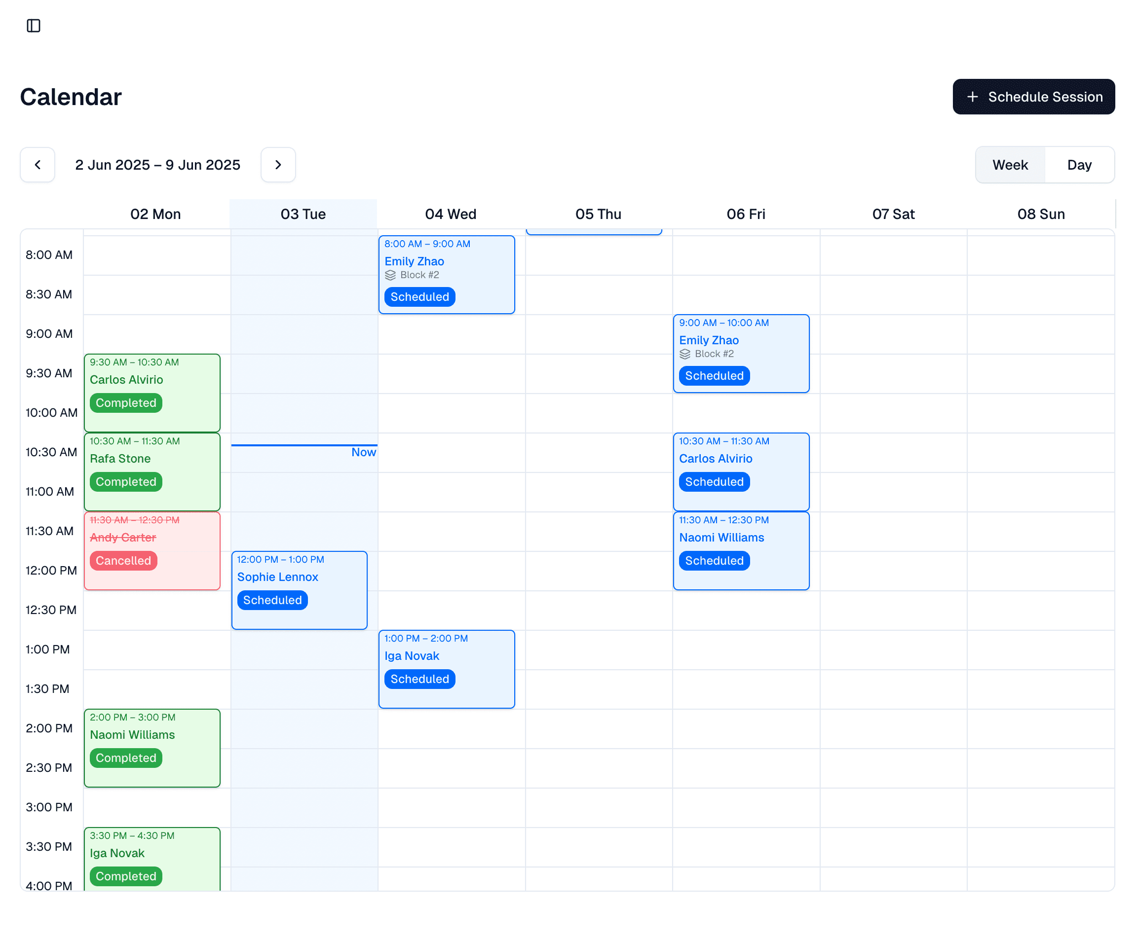 Scheduling